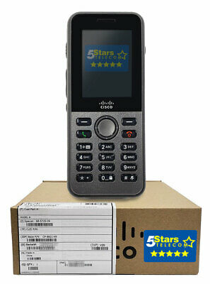 Cisco 8821 Wireless Ip Voip Phone (cp-8821-k9=) - Brand New, 1 Year Warranty