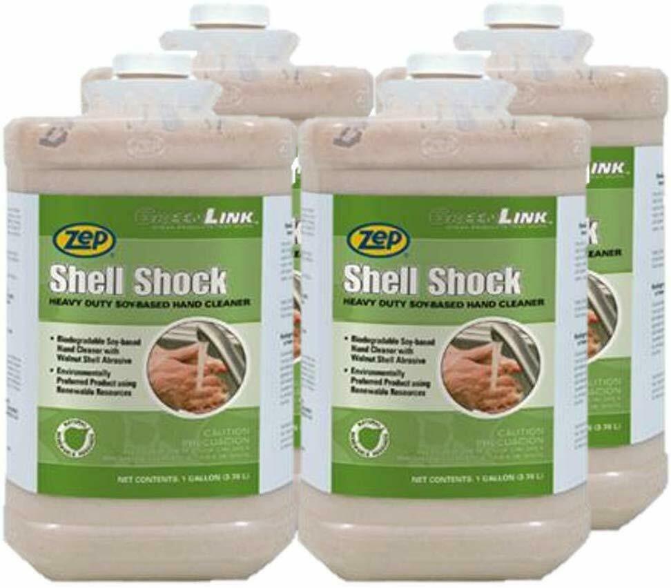 Zep Shell Shock Walnut-based Pro Hand Cleaner 84923 1 Gal(case Of 4) Pro Trusted