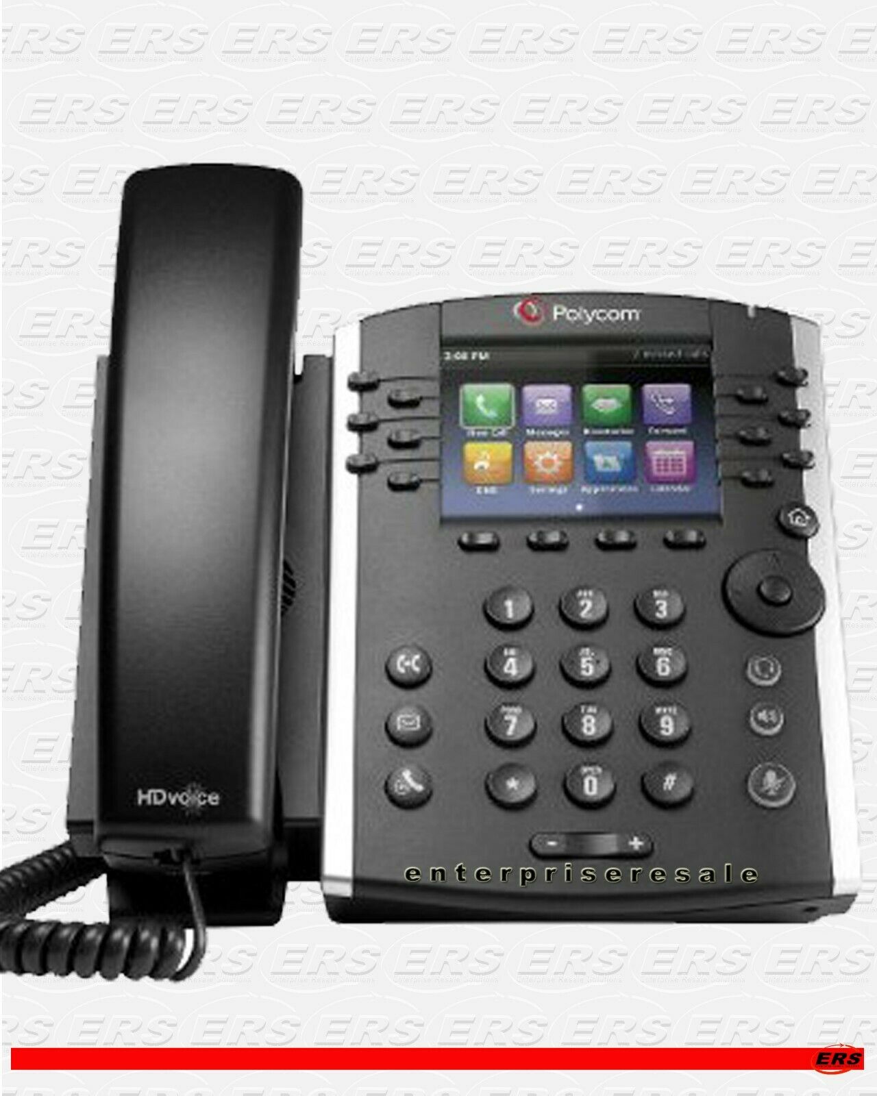 Polycom Vvx 411 Ip Gigabit Phone 2200-48450-025 Vvx411 Poe (grade C)