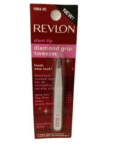 Revlon Diamond Grip Slant Tip Tweezer