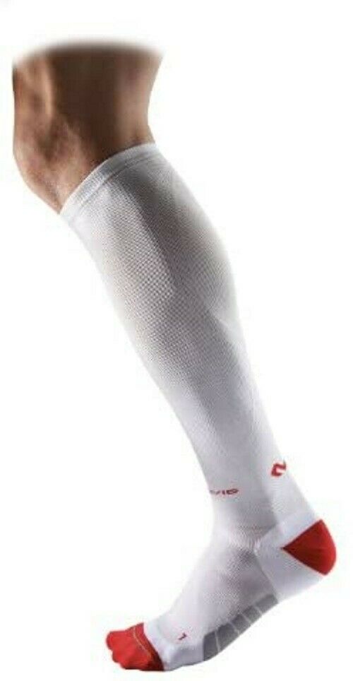 Mcdavid 8832 10k Runner Socks/pair White Xl 12-14 Shoe