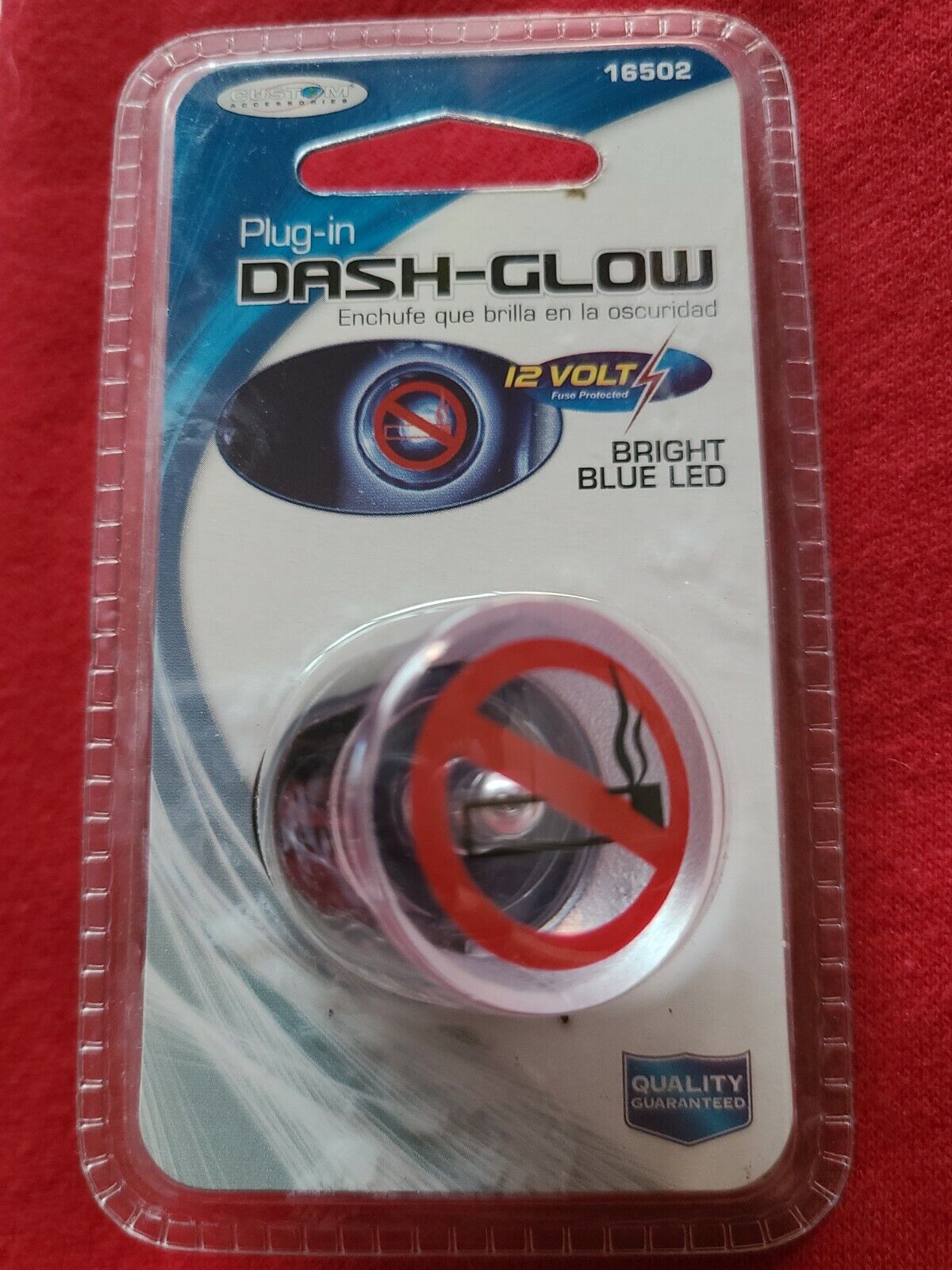 Dash Glow "no Smoking" Car Lighter Light #16502 - Brand New! Free Shipping!!