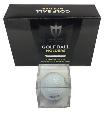 12 All New Golf Ball Golfball Display Case Cube Holders Max Pro