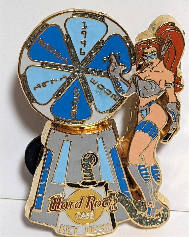 Hard Rock Cafe Pin Key West Moving Wheel Fantasy Fest 2003 Limited Edition