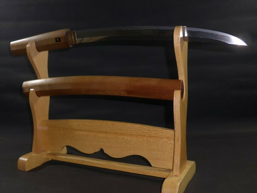 Nagamakinaoshi Wakizashi (sword) W/white Sheath : Muromachi : 24.2 × 15.7 " 550g