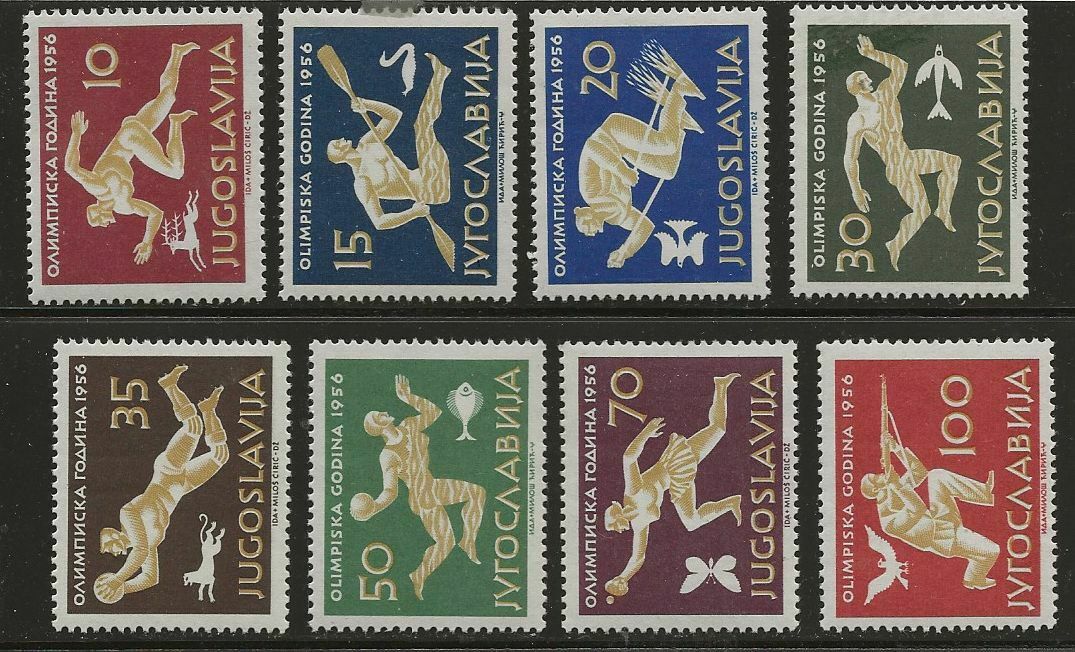 Yugoslavia Sc# 461-8 Mnh Stamps