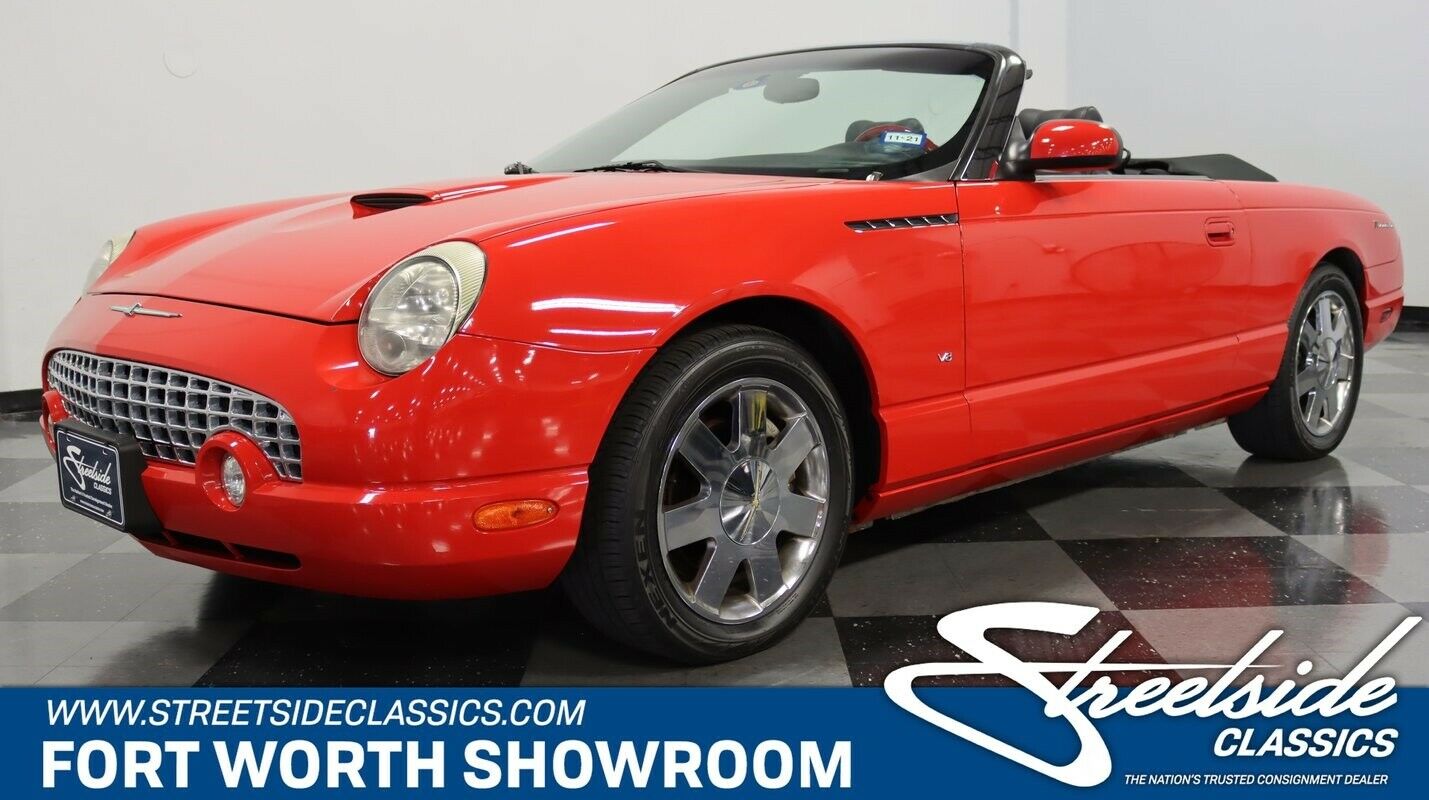 2003 Ford Thunderbird  One Owner Ok/tx Car W/ Clean History, 53k Miles, Both Tops, Great Colors, Nice!