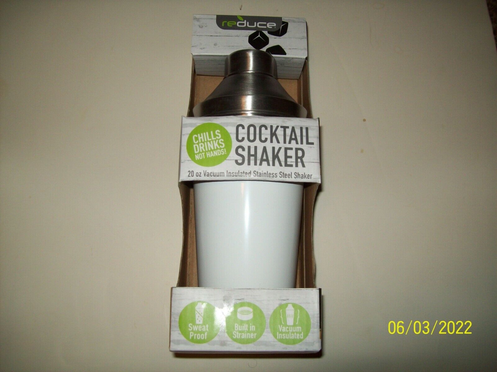 Reduce Cocktail Shaker
